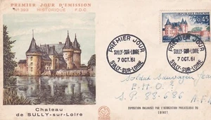 FRANCE 1961 FDC SULLY SUR LOIRE YT 1313 - Foto 1 di 1