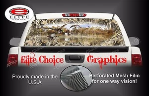 Mallards Duck Tallgrass Camo Rear Window Graphic Decal Truck Van Car - Picture 1 of 3