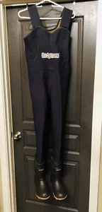 Hodgman Neoprene Footed Chest Waders Boots Wader, Shoe Size 7, Wader Size Small - Picture 1 of 3