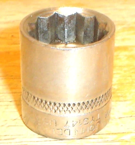 John Deere Tools USA TY3147 3/8" Drive 12-PT Metric 17mm Shallow Socket Beauty!! - Bild 1 von 5