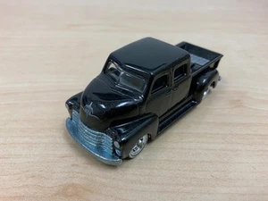 Hot Wheels Ultra Hot Kar Keepers Black 50’s Chevy Truck w/ Real Riders NM Loose - Picture 1 of 9