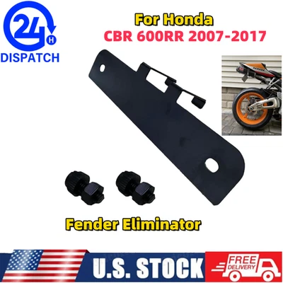Kit eliminador de guardabarros para Honda CBR 600RR 2007-2017 y Akrapovic o Yoshimura RS-5 Foto 1 de 4