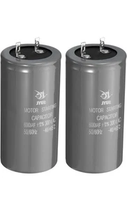 2 Stück Motorstart Kondensator 600uf 300V 50/60Hz CD60 Laufkondensator Start - Bild 1 von 5