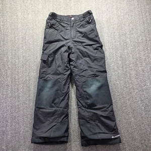 Pantaloni da neve Columbia giovani medi neri Bugaboo Omni-Heat Outgrown sci isolato - Foto 1 di 13