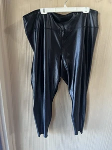Women’s Plus Size Maurice’s Faux Leather Leggings Size 3 - Picture 1 of 4