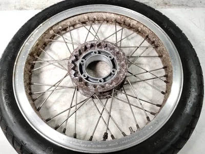 1976 Moto Guzzi Convert V1000 Front Wheel Rim STRAIGHT (No Tire) 18" BORRANI - Image 1 of 4