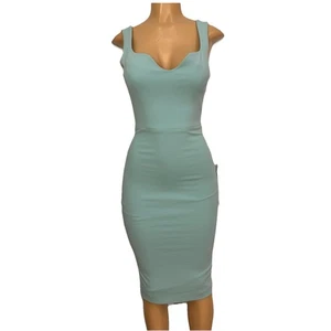 Vestido The Population Azul Bodycon Vestidos Mujer Talla XS Sin Mangas Cóctel $200 - Imagen 1 de 23