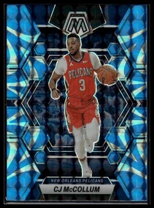 2022-23 Panini Mosaic CJ McCollum Reactive Blue New Orleans Pelicans #22 - Imagen 1 de 2