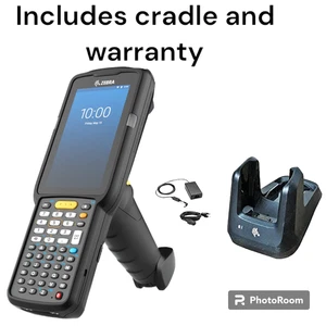 Zebra MC3300, Barcode Scanner, Mobiler Computer, Android MC330K-GE4HG4US + Cradle - Bild 1 von 1