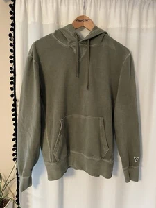 SUDADERA CON CAPUCHA AMERICAN EAGLE VERDE PARA HOMBRE S PEQUEÑA SUPER SUAVE AE - Imagen 1 de 5