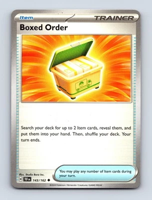 (2x PlaySet) - Boxed Order SV05: Temporal Forces 143/162 NM/LP - Image 1 of 2