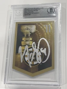 Tarjeta firmada por Marc Savard 2011 Bruins Stanley Cup Auto IP losa Beckett a - Imagen 1 de 3