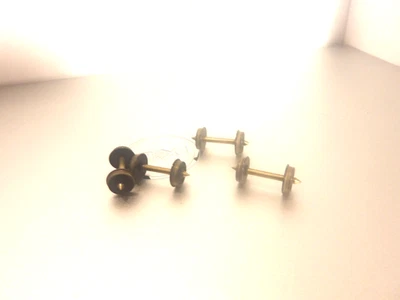 HO Scale Brass 33" wheels, Used - Image 1 of 2