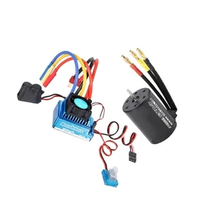 3650 3900KV Brushless Motor +120A ESC Combo Set for 1/10 1/8 RC Car AccessorieVH - Picture 1 of 10