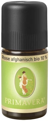 Primavera Rose afghanisch 10% ätherisches Öl naturrein bio in Bio Alkohol 5 ml