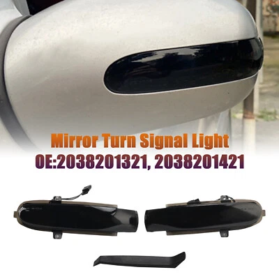 Smoked LED Sequential Side Mirror Turn Signal Light for Mercedes G E Class ZE - Image 1 of 4