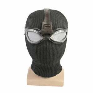 Spiderman Far From Home Stealth Suit Cosplay Costume Mask Superhero Mask Latex - Picture 1 of 11