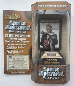 Muhammad Ali Pewter Figure Sports Illustrated NIB 1997 Boxing COA M-661 Series 1 - Picture 1 of 4