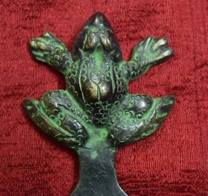Frog Arizona Toad Shape Decorative Soda Opener Brass Party Drinks Opener VR337 - Picture 1 of 7
