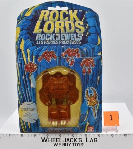 Sunstone #1 European Rock Jewels Rock Lords GOBOTS 1986 Bandai Action Figure Cover