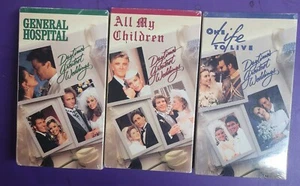 Lot of 3 ABC Daytimes Greatest Weddings One Life/All My Child/Gen Hosp NEW! - Picture 1 of 10