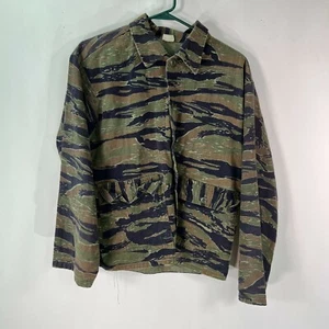Mens Camouflage Print Cotton Multicolor Hunting Jacket & Pants Set Size Large - Picture 1 of 12