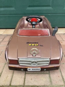 TOYS TOYS MERCEDES 560 SEC ELETTRICA PEDAL CAR MACCHINA A PEDALI AUTO MACCHININA - Bild 1 von 15