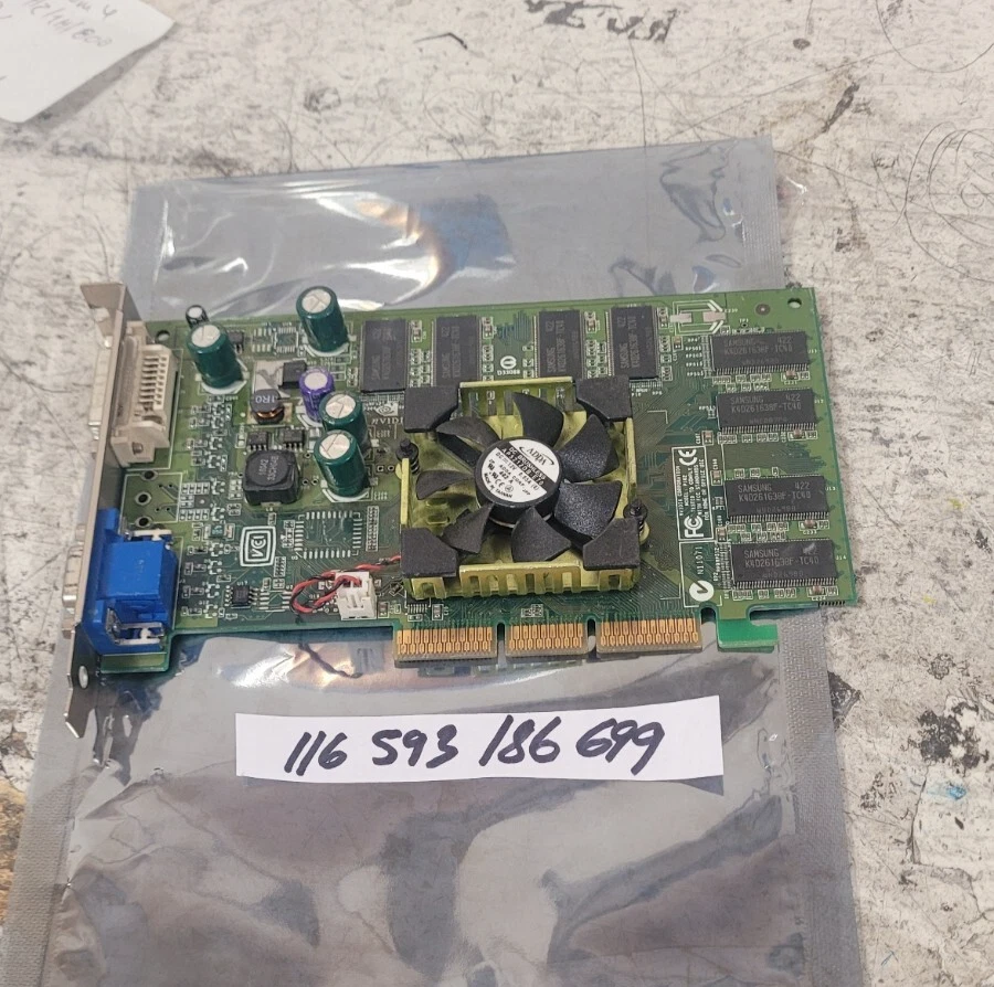 EQFX500-128AB   QUADRO FX500 VIDEO CARD 128GB AGP VIDEO CARD BIOS: 4.34.20.72.08 - Image 1 of 1