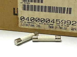 2pcs LITTELFUSE 5A 250V 6.3x32mm 314 Fast Blow Ceramic Fuse 0314005.M - Picture 1 of 9