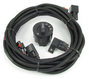 2013-2014 Mustang Fog Light Wiring & Switch Kit - Includes Auto Headlamps Switch - Bild 1 von 2