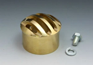 CAGE SOLID BRASS EXHAUST TIP FOR 1-3/4" PIPE HARLEY BOBBER CHOPPER - SOLD EACH - Bild 1 von 2