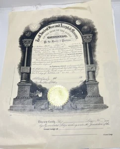 masonic documents - Picture 1 of 2