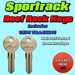 Sportrack Roof Rack keys Replacement Made cut to code key codes 001-200 - Bild 1 von 1