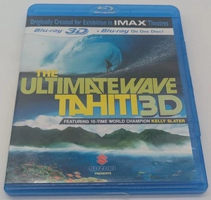 The Ultimate Wave Tahiti (Blu-ray Disc, 2011, 3D) IMAX Blu-Ray 3D Kelly Slater - Picture 1 of 3