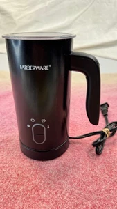 Farberware Espumador de Leche Eléctrico 4 en 1 10oz con Base y Tapa - PROBADO, Negro - Imagen 1 de 6