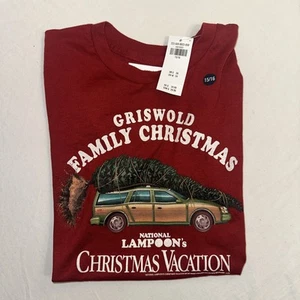 Abercrombie Kids Size 15/16 Griswold Family Christmas Shirt - Picture 1 of 5