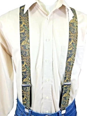 Hombre Shadow Grass Max 5 Camuflaje, 1.5", XL, Ajustable Tirantes / Brackets EE. UU. Foto 1 de 4