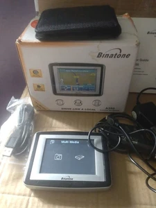 BINATONE SAT NAV A350 - UK & IRE MAPS great condition - Picture 1 of 6