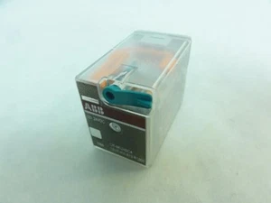 180395 New-No Box; ABB 1SVR405613R1000 Relay 6A 4-SPDT Coil: 24VDC - Picture 1 of 4