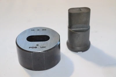 PUNCHES DIES AND BLADES LTD Geka Punch and Die set: (Shaped/Obround) Geka 5/Geka 8