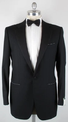 Luigi Borrelli Black Tuxedo Jacket Size 2XL (US) / 56 (EU) - Image 1 of 4