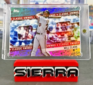2025 Topps All Star Game Béisbol Clásico Columpios Lámina Will Clark #CS-8 Giants - Imagen 1 de 3