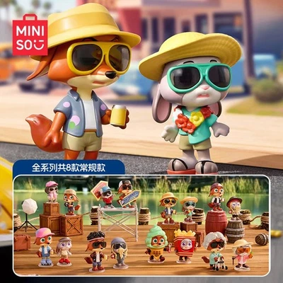 MINISO Disney Zootopia Partner Dress Up Series Caja Ciega Figura Juguete Regalo Nuevo Foto 1 de 4