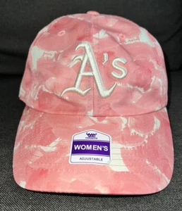 Fan Favorite Oakland Athletics, Woman’s Adjustable Pink Hat NWT - Picture 1 of 7
