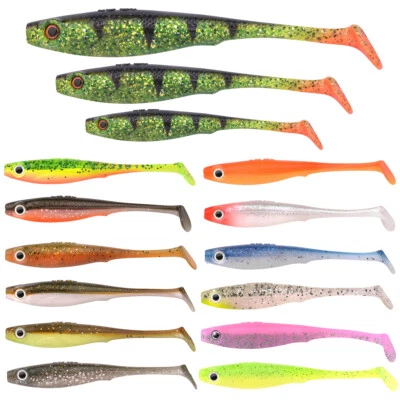 SPRO | Iris POP-EYE 80 | 100 | 120 | 140 Gummifisch UV Raubfischköder Softbait - Bild 1 von 4