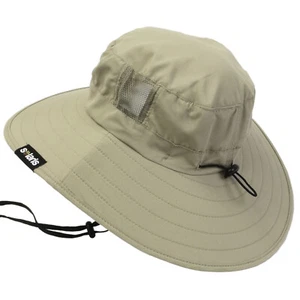 Wide Brim Sun Hat Breathable Bucket Cap Summer Fishing UV Protection Men Women - Picture 1 of 8