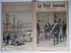 Le petit journal 1893 128 Coup d'état en Serbie - Imagen 1 de 1