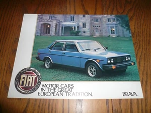 1980 Fiat Brava Brochure/Volantino Vendita - Vintage - Foto 1 di 2