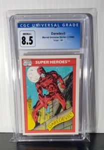 Impel 1990 Marvel Universe Series 1 Daredevil CGC 8.5 - Picture 1 of 2