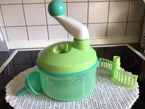 Tupperware Quick Chef hellgrün Zerkleinerer Mixen rühren zerkleinern - Bild 1 von 5